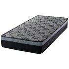 Cama Box Solteiro Com Colchão Mola Safira Spec Preto