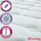 Cama Box Solteiro Com Pillow Top Espuma Viscoelástica Da Nasa