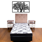 Cama Box Solteiro Conjugada Premium 188x088x43