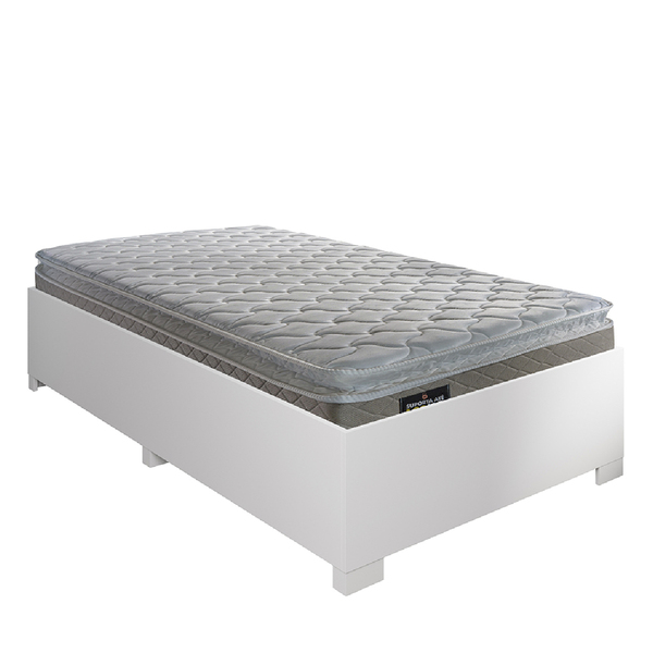 Cama Box Solteiro Desmontável Com Colchão De Espuma D33 Mille