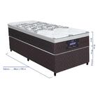 Cama Box Solteiro E Colchão Molas Ensacadas Gazin New York 18