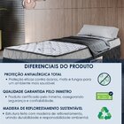 Cama Box Solteiro Espuma D-28 100% Poliéster 88x57cm Sonnus A