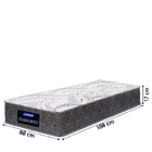 Cama Box Solteiro Gazin Colchão Com Espuma 88x188x55cm Cambor