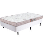 Cama Box Solteiro Infantil Colchão De Espuma Selada Antialérg