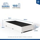 Cama Box Solteiro King 96 cm
