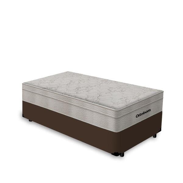 Cama Box Solteiro King + Colchão De Molas Ensacadas Ortobom Airtech ...