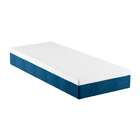 Cama Box Solteiro King Com Colchão Mola Ensacada Firme Guldi