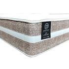 Cama Box Solteiro Marrom + Colchão De Molas Ensacadas - Lucas