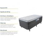 Cama Box Solteiro Molas Bonnel Trade 73x88x188cm Luckspuma