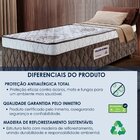 Cama Box Solteiro Molas Ensacadas 100% Poliéster 88x62cm Plen