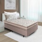 Cama Box Solteiro Molas Ensacadas 88x188x23cm Bolzano