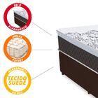 Cama Box Solteiro Molas Ensacadas New York 88x188x66cm