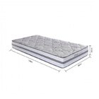 Cama Box Solteiro Molas Maxspring 88x188x24cm Chester