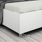 Cama Box Solteiro Mônaco Branco 94x193x36cm