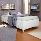 Cama Box Solteiro Mônaco Branco 94x193x36cm