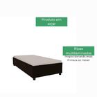 Cama Box Solteiro Mônaco Tcil Preto Fosco