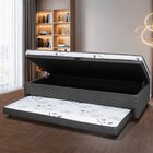 Cama Box Solteiro Ortopédica Conjugada Baú Com Cama Auxiliar