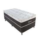 Cama Box Solteiro Pegasus Com Colchão Solteiro Molas Ensacada