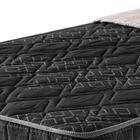 Cama Box Solteiro Preto + Colchão Espuma D45 Extra Firme Phil