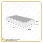 Cama Box Solterio Desmontável (na Caixa) - Lucas Home - Flex