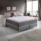 Cama Box Sued Verde Inovare Queen Pés Cantoneira Amadeirada