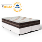 Cama Box Super King + Colchão Anjos De Molas - Classic Superl