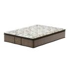 Cama Box Super King Branca + Colchão De Molas Prolastic Probe