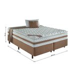 Cama Box Super King Com Colchão Molas Ensacadas 72x203x193cm