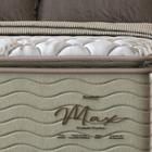 Cama Box Super King Marrom + Colchão De Molas Prolastic - Pro