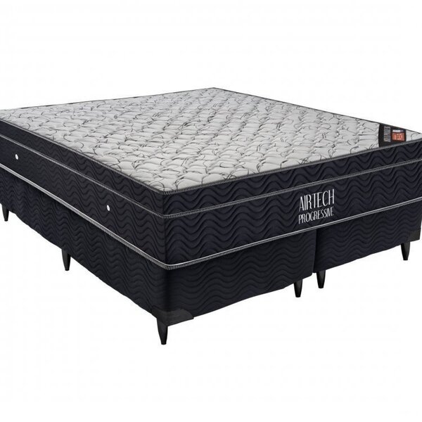 Cama Box Super King Ortobom Airtech Progressive Super 193x203