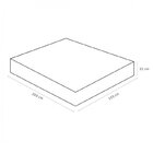 Cama Box Super King Ortobom Sleep Super 193x203x32cm Ortobom