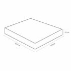 Cama Box Super King Ortobom Viscomemory Super 193x203x28cm Or