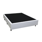 Cama Box Viúva 128 Branco Sintetico - Santo Box