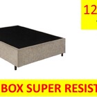 Cama Box Viúva 1 28 X 1 88 X 0 32  Sued Bege