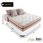 Cama Box Viúva + Colchão Anjos De Molas Ensacadas - Classic M
