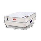 Cama Box Viuva + Colchão Castor Gold Star Slx Vitagel Double