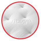 Cama Box Viuva + Colchão Castor Gold Star Vitagel Euro One Fa