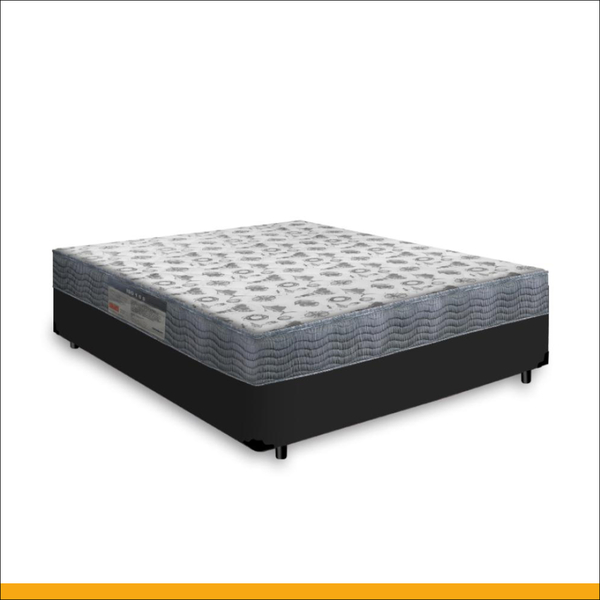 Cama Box Viúva + Colchão D33 Ortobom Iso 100 128cm