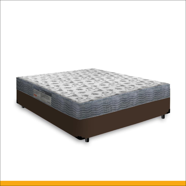 Cama Box Viúva + Colchão D33 Ortobom Iso 100 128cm