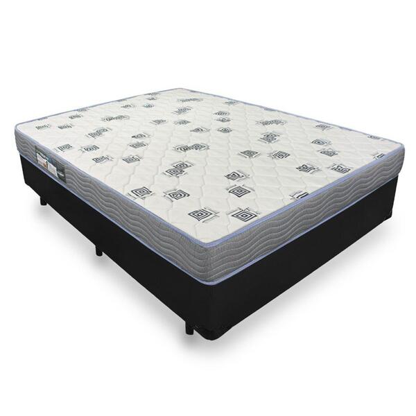 Cama Box Viúva + Colchão De Espuma D33 - Ortobom - Light 128cm