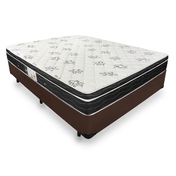 Cama Box Viúva + Colchão De Molas - Ortobom - Physical Nanola
