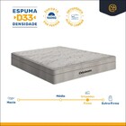 Cama Box Viúva + Colchão Ortobom De Molas Ensacadas - Airtech