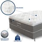 Cama Box Viúva (box + Colchão) 128x188x71 Brilhante Prorelax