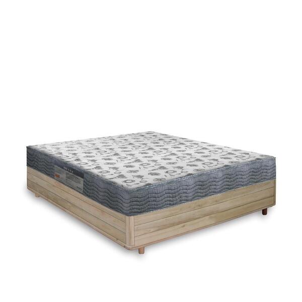 Cama Box Viúva +colchão Ortopédico Ortobom 100 128x188x55cm