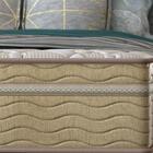 Cama Box Viúva Branca + Colchão De Molas Ensacadas- Madrid Lu