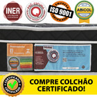 Cama Box Viúva Colchão Molas Ensacadas Com Pillow E Box 128x1