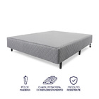 Cama Box Víúva Colchão Molas Ensacadas Com Pillow Top Extra C