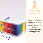 Cama Box Viúva Com Colchão A Vácuo Ortopédico Espuma Certific