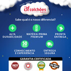 Cama Box Viúva Com Colchão A Vácuo Ortopédico Espuma Certific