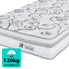 Cama Box Viúva com Colchão Ortopédico Dupla Face Firme 128x18